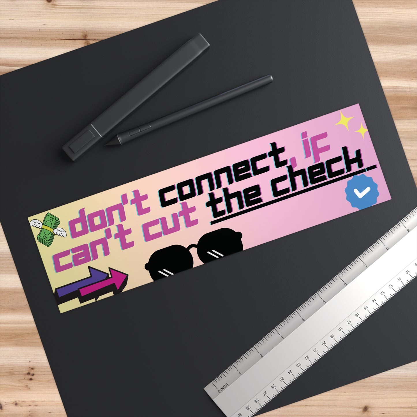 Don’t Connect Bumper Sticker