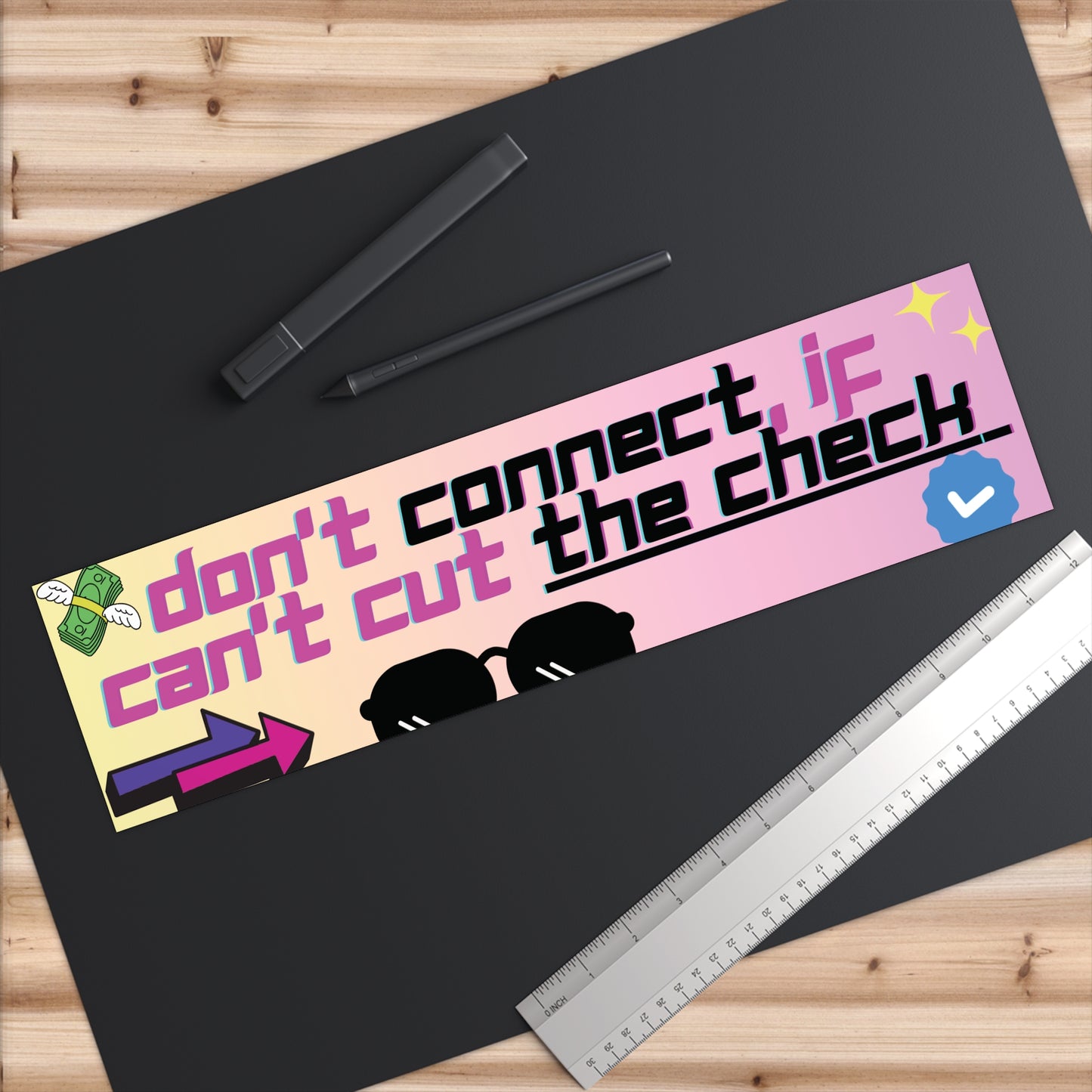 Don’t Connect Bumper Sticker